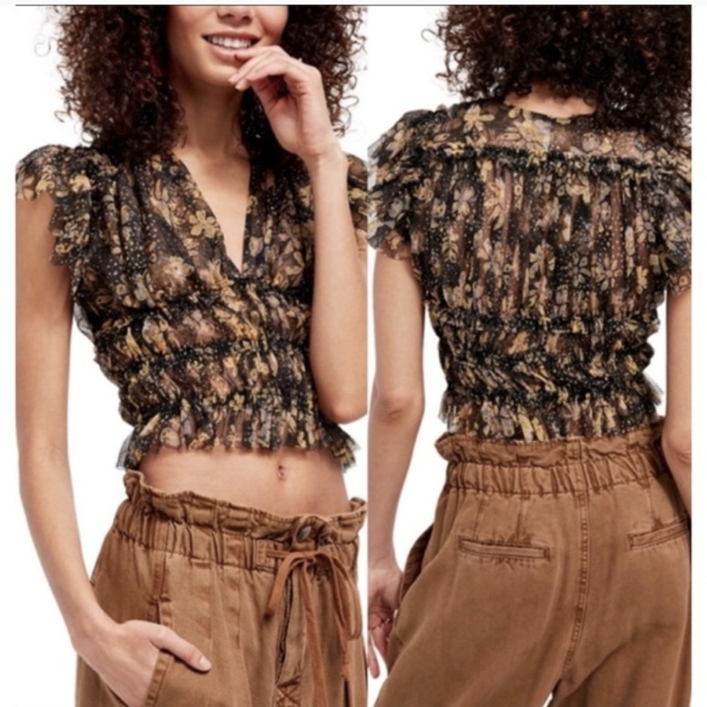 Free People Making Me Smile Top